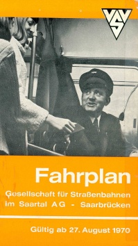 Fahrplanbuch 1970