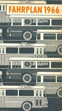 Fahrplanbuch 1966