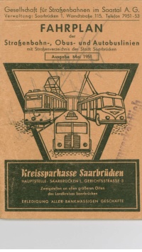 Fahrplanbuch 1951