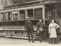 Straßenbahnwagen, 1910 Straßenbahnwagen, 1910