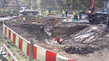 Baustelle Meerwiesertalweg