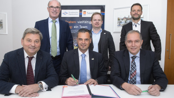 Unterzeichnung Kooperationsverlängerung Lebach mit Stadtwerke Saarbrücken