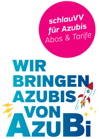 Flyer schlauVV für Azubis