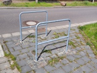 Fahrradabstellanlagen - Cottbuser Platz Brücke 3